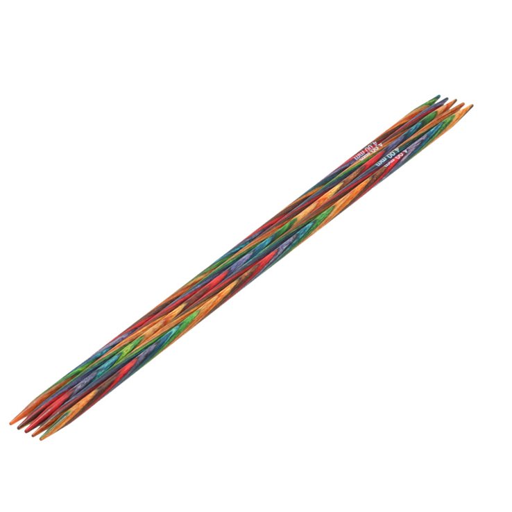Strumpsticka Design Holz 20 cm - 4.0 mm
