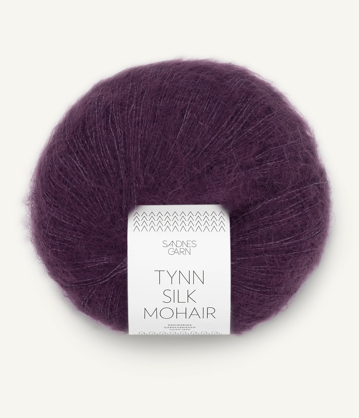 Tunn Silk Mohair - 4672 Björnbärssaft