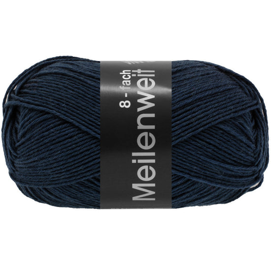 Meilenweit 8-tr 150 Uni/Melange - 9556 Mörkblå