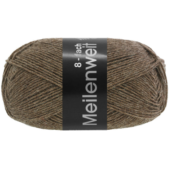 Meilenweit 8-tr 150 Uni/Melange - 9612 Brun