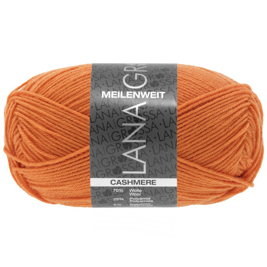 Meilenweit 50 Cashmere - 51 Orange - UTGÅTT
