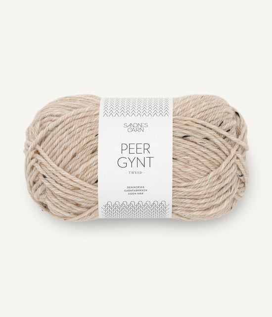 Peer Gynt - 2730 Beigemelerad Natur Tweed