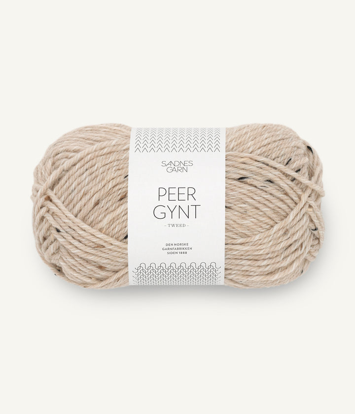 Peer Gynt - 2730 Beigemelerad Natur Tweed