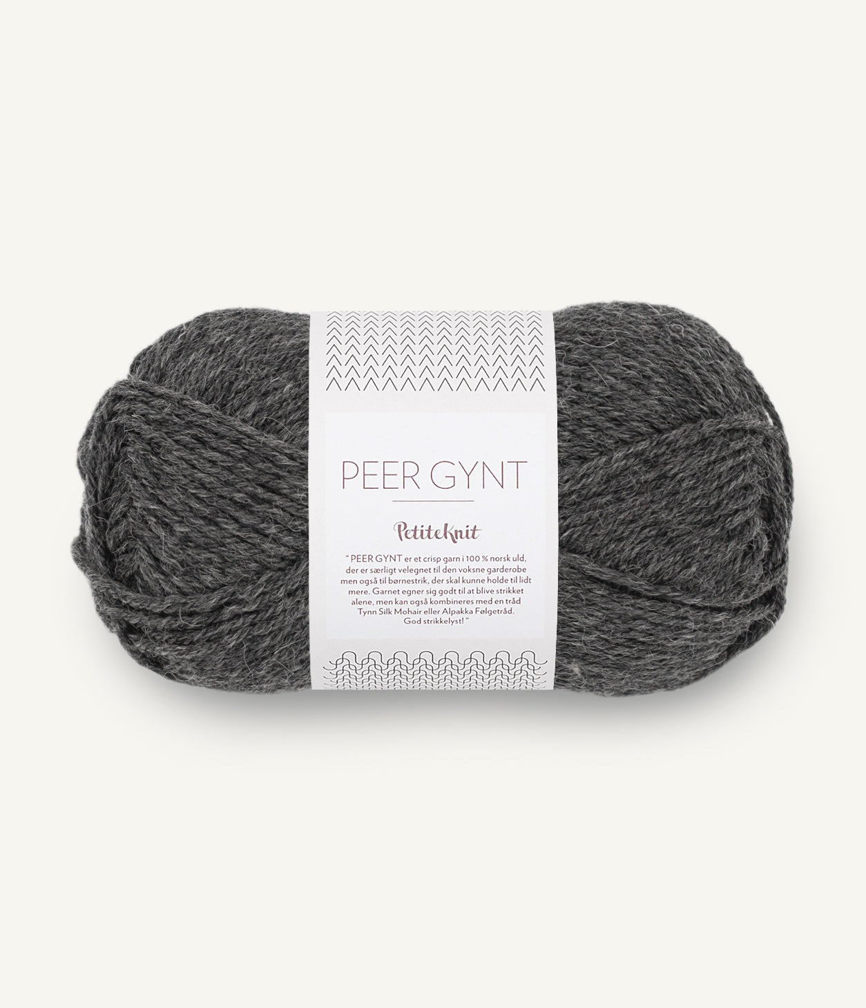 PetiteKnit Peer Gynt - 1065 Charcoal melerad