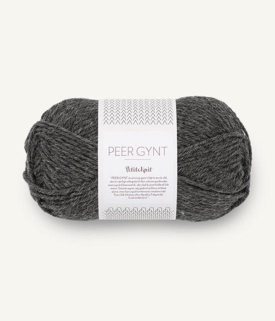 PetiteKnit Peer Gynt - 1065 Charcoal melerad