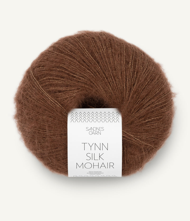 Tunn Silk Mohair - 3073 Choklad