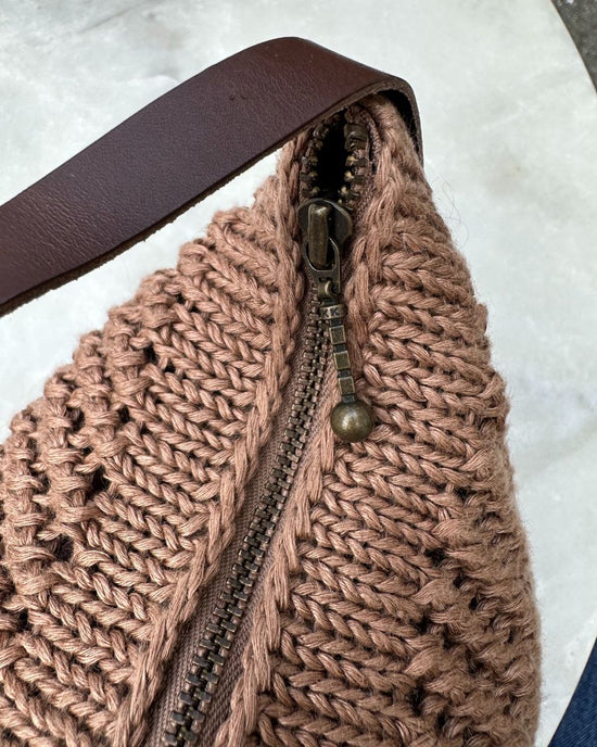 PetiteKnit Blixtlås 28 cm - Hasselnöt