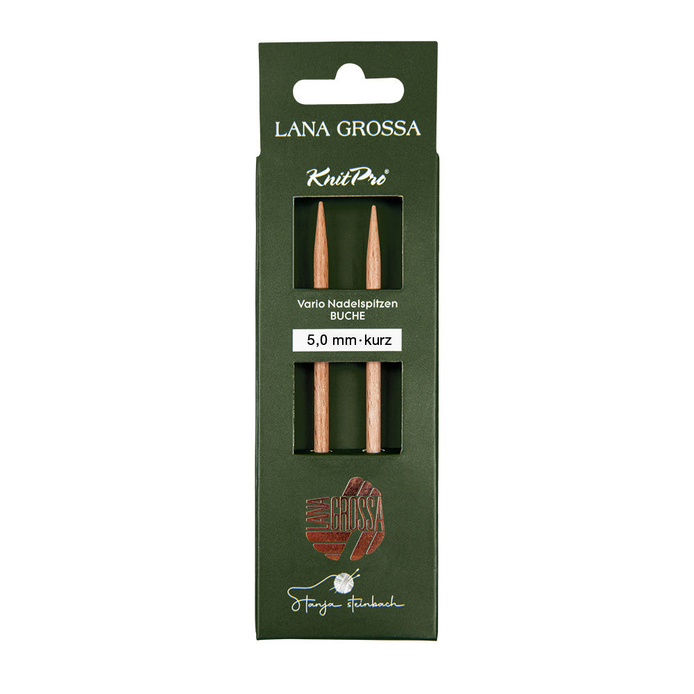 Stickspetsar KnitPro Bok  kort 5.0 mm