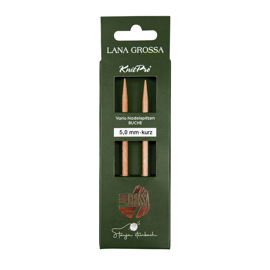 Stickspetsar KnitPro Bok  kort 5.0 mm