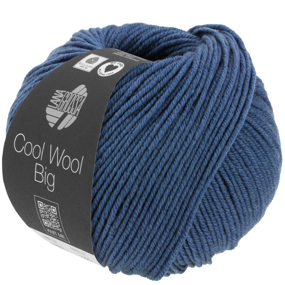 Cool Wool Big Melange (We Care) - 1655 Mörkblå melerad