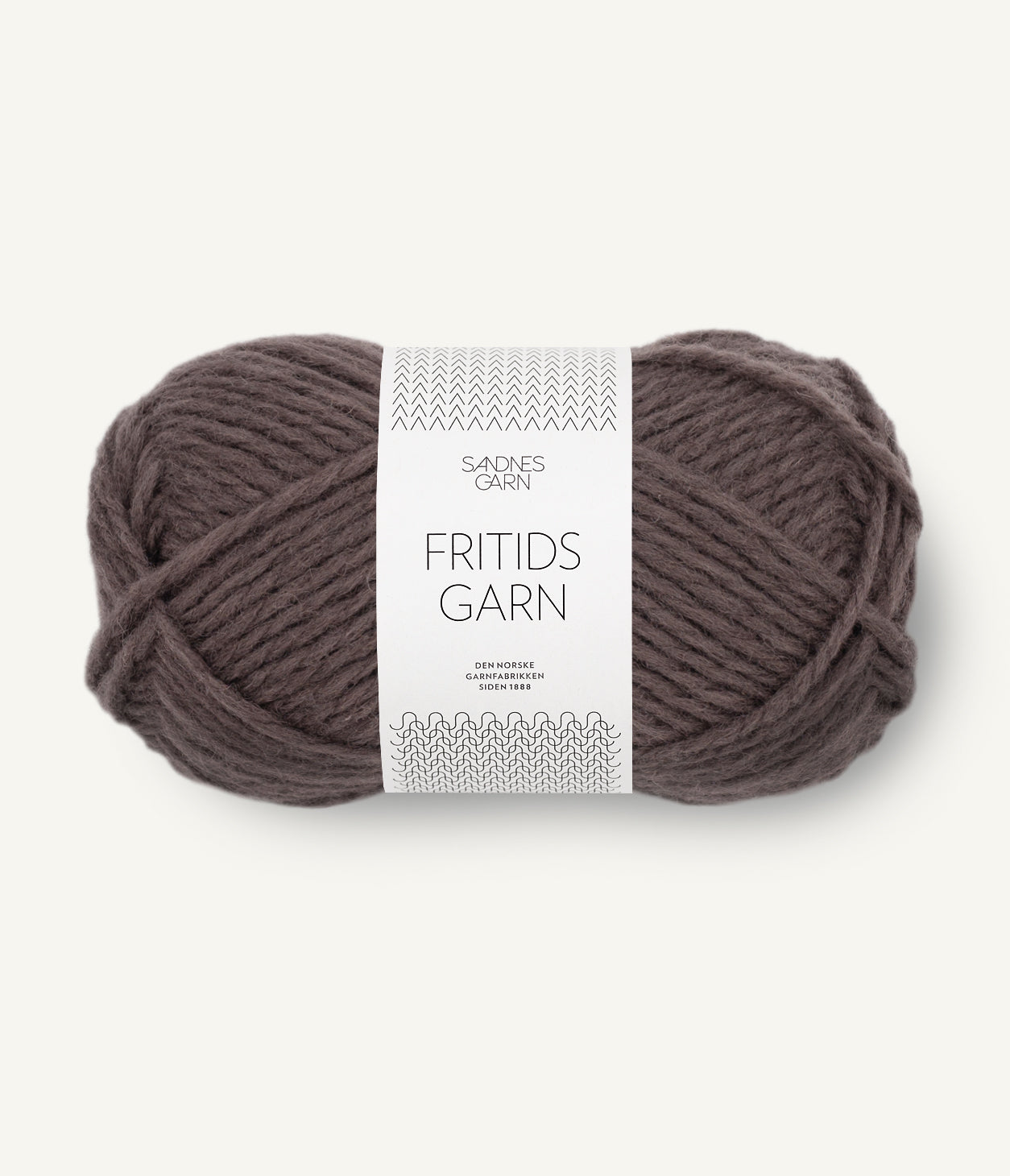 Fritidsgarn - 3880 Mörk choklad