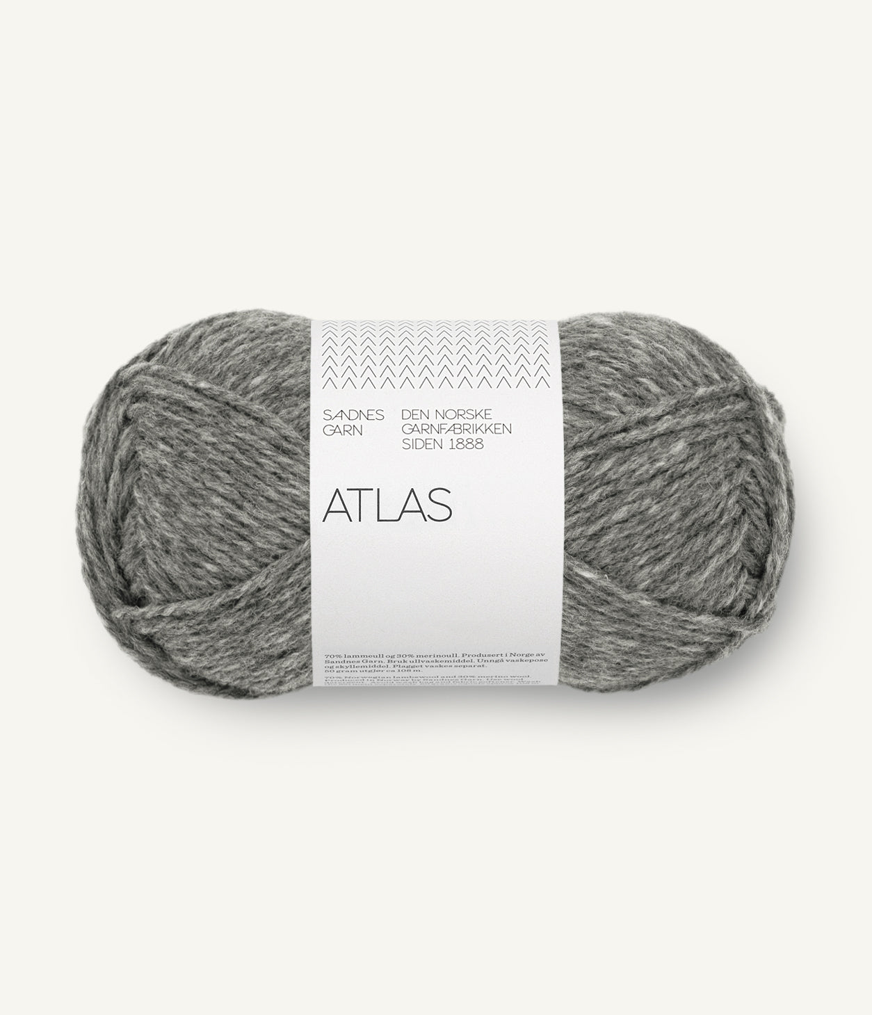 Atlas - 1055 Mörk gråmelert