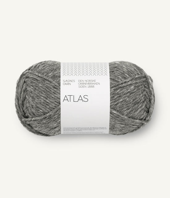 Atlas - 1055 Mörk gråmelert