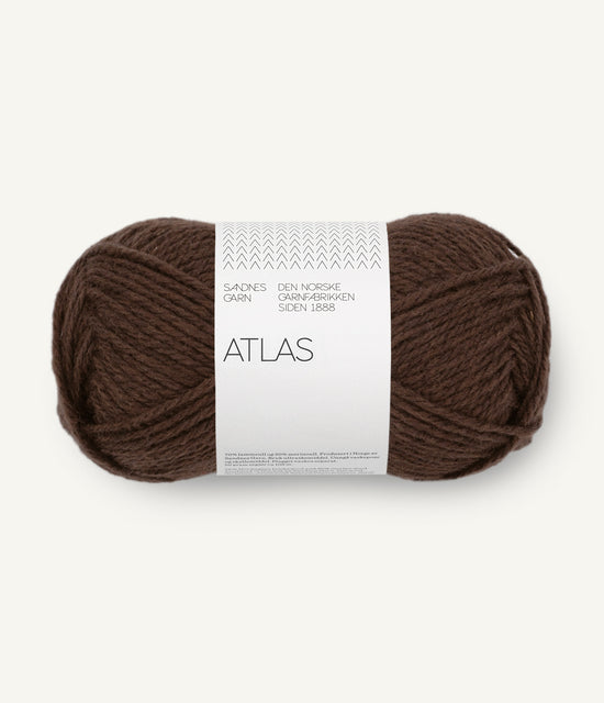 Atlas - 3591 Mørk brunmelerad