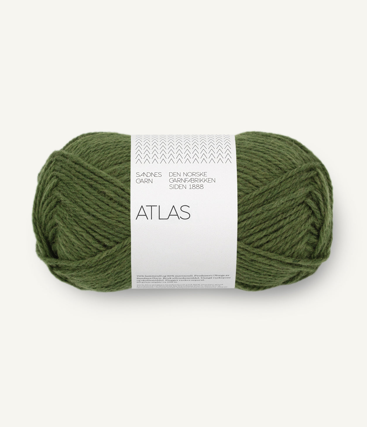 Atlas - 9072 Mörk grönmelerad