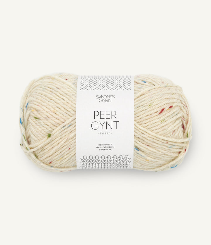 Peer Gynt - 1044 Natur med Tutti Frutti Tweed