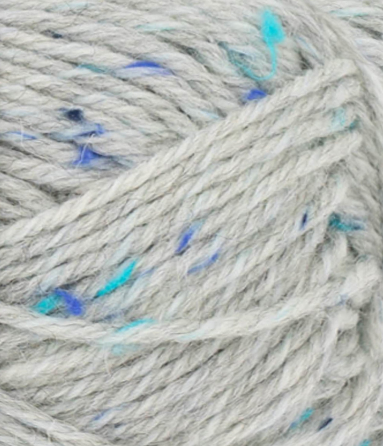 Peer Gynt - 1502 Ljus gråmelerad med Blå Tweed