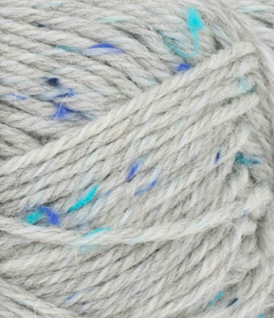 Peer Gynt - 1502 Ljus gråmelerad med Blå Tweed