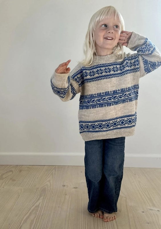 Le Knit - Porcelaine Sweater Junior - Lene H. Samsoe
