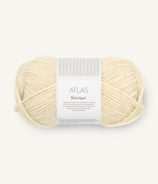Atlas PetiteKnit - 1016 Milk Melange