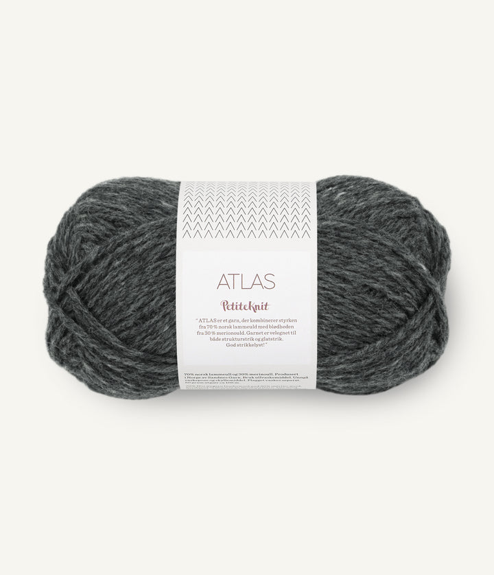 Atlas PetiteKnit - 1070 Charcoal Melange