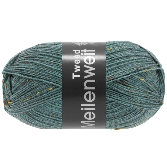 Meilenweit 100 Tweed - 166 Grågrön