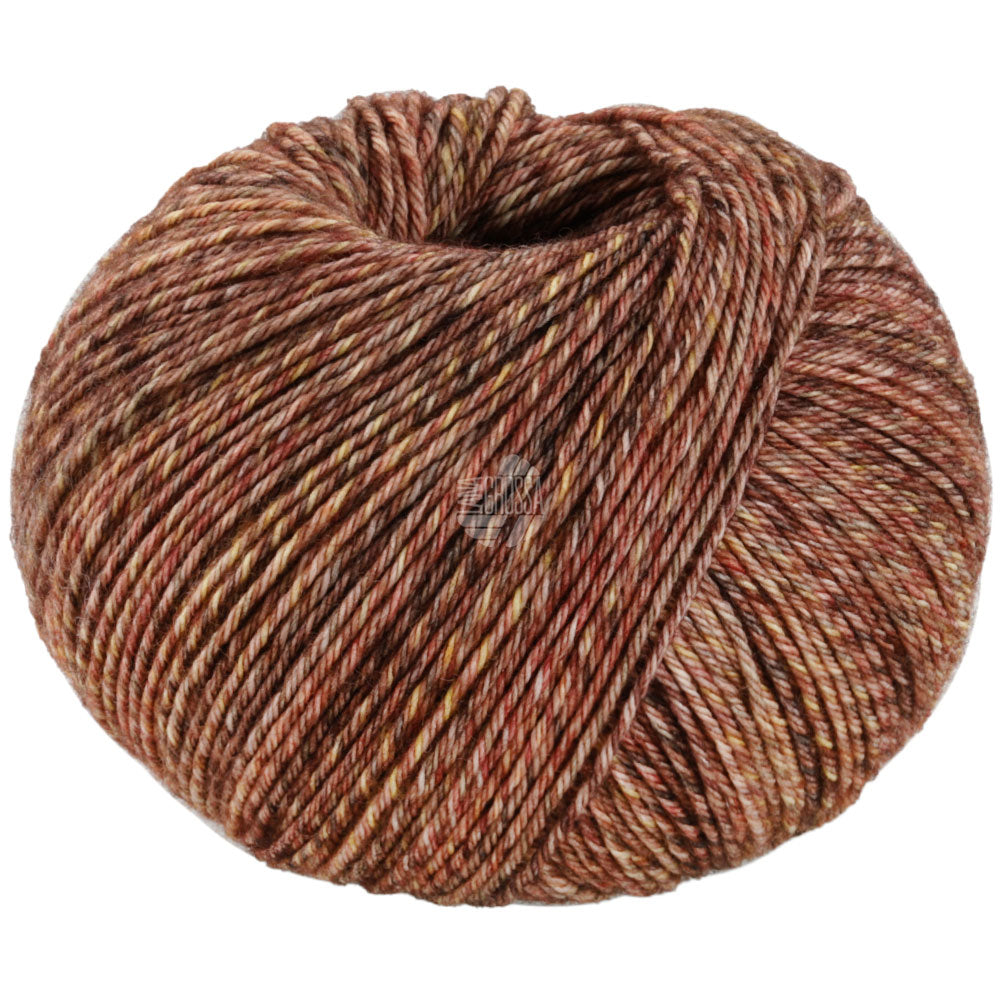 Vintage socks - 1008 Gråbrun/mörkbrun/rosenträ mel.