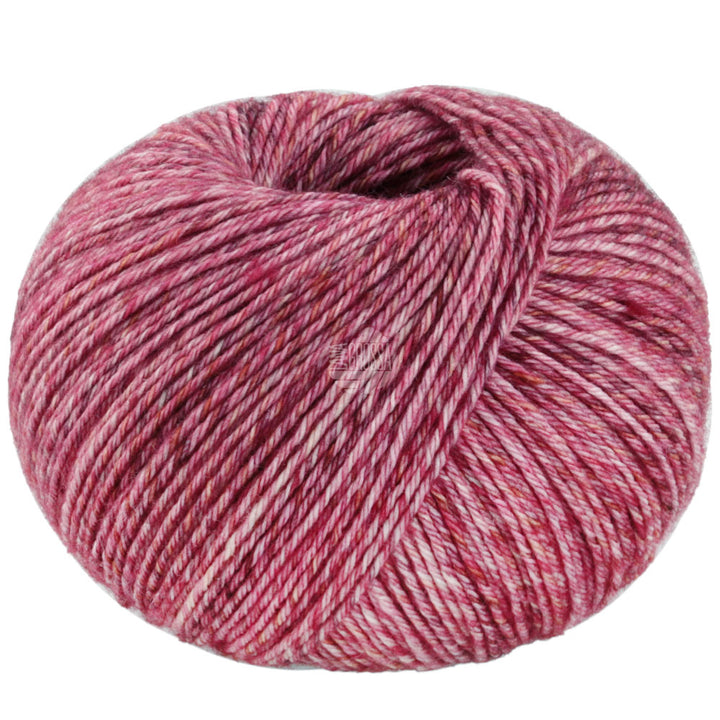 Vintage socks - 1009 Gammelrosa/röd/bordeaux mel.