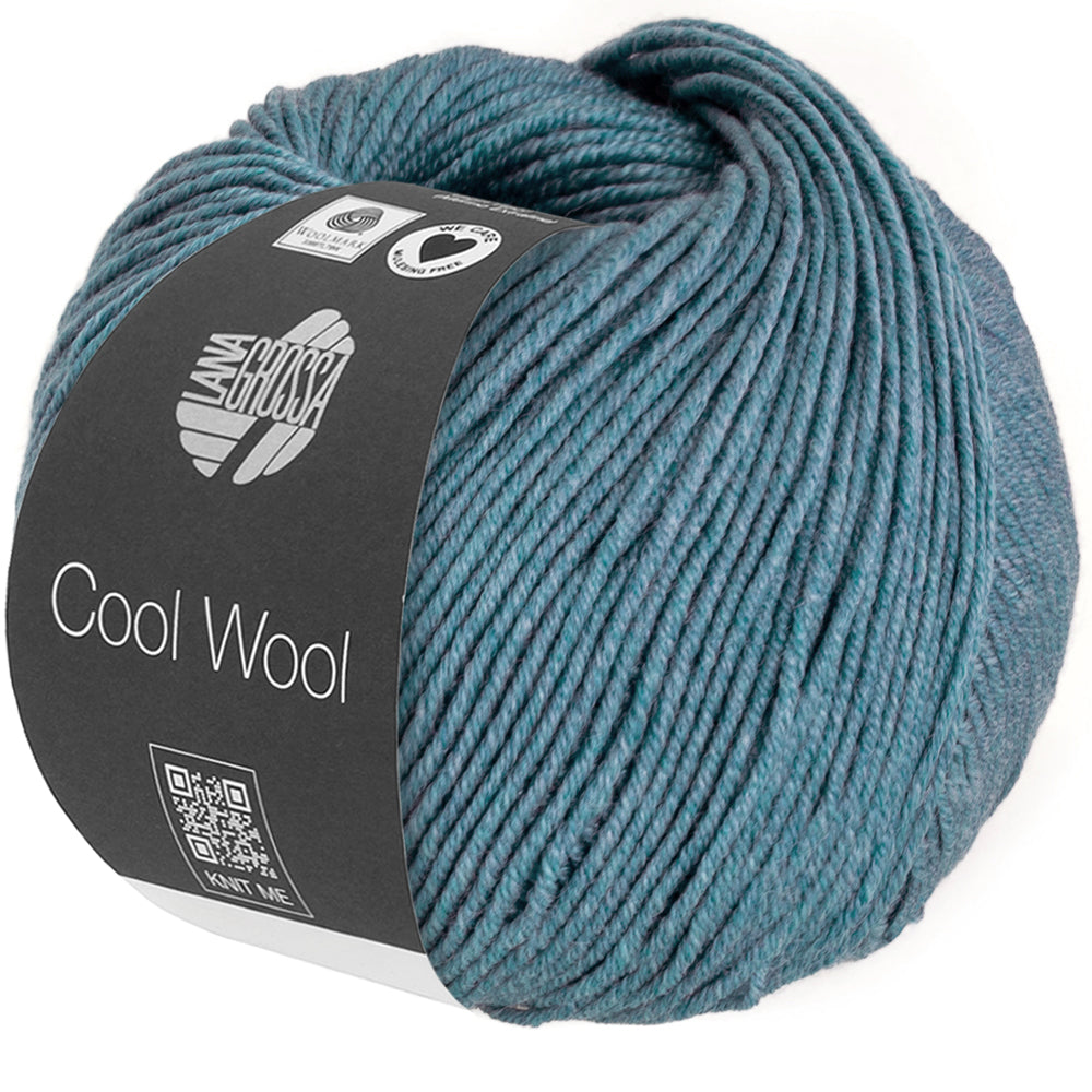 Cool Wool Melange (We Care) - 1433 Duvblå melerad