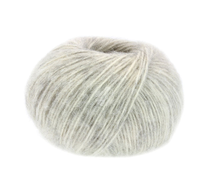 Natural Alpaca Pelo - 002 Vit/Offwhite Melerad