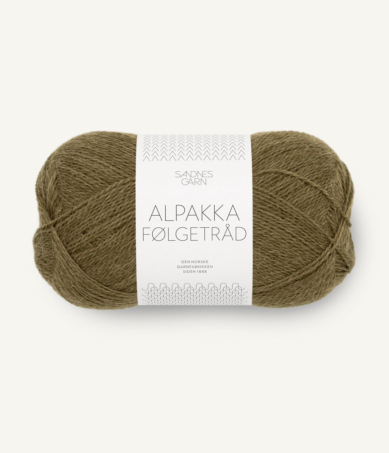 Alpakka Fölgetråd - 9873 Dark Olive