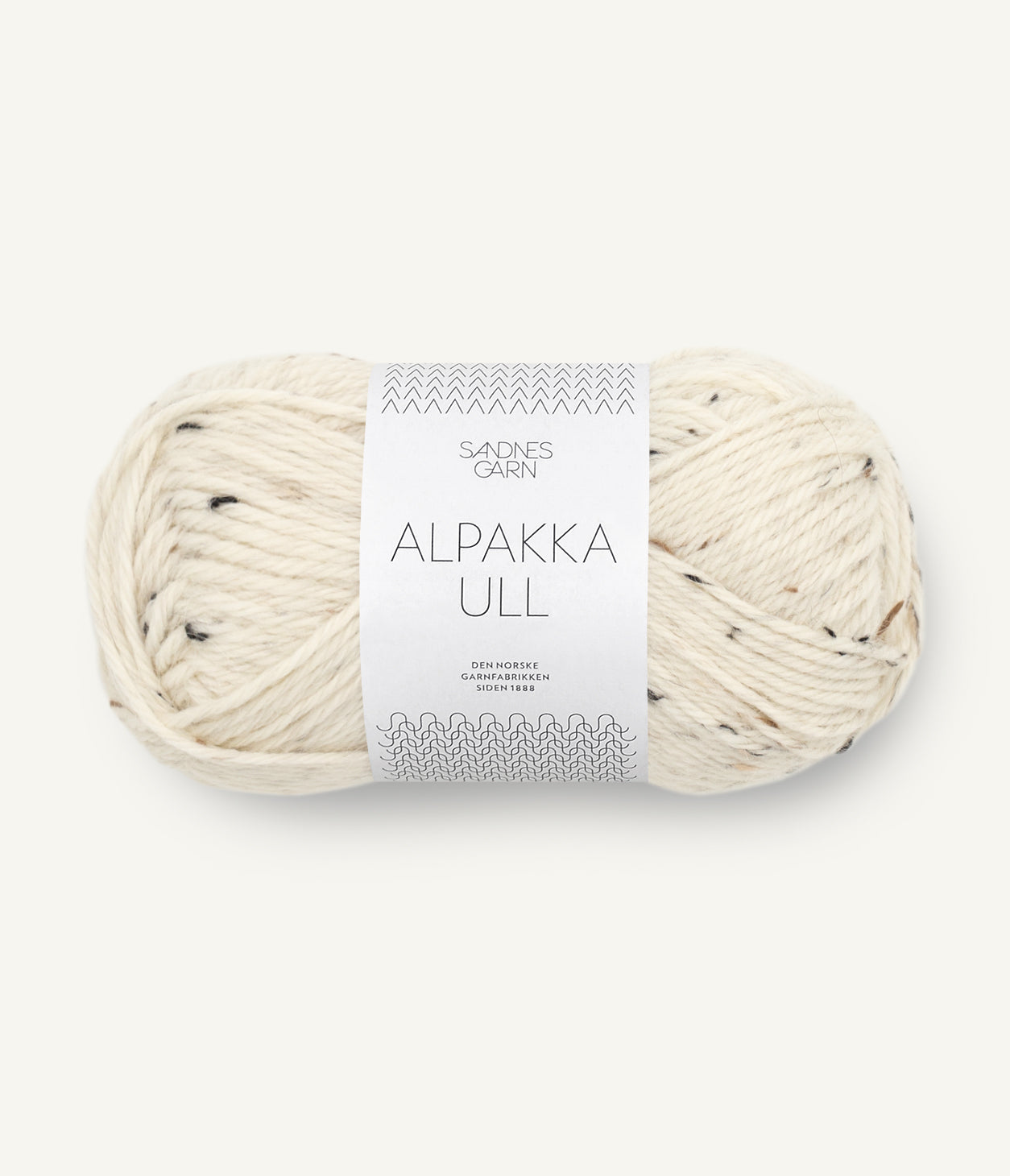 Alpakka Ull - 2523 Natur Tweed