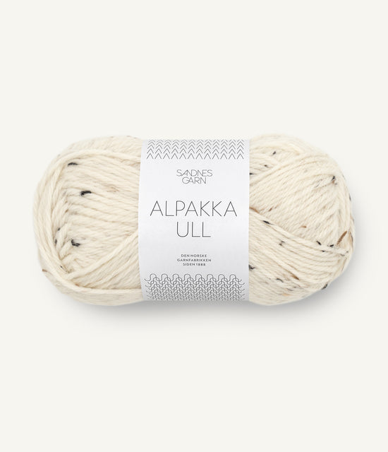 Alpakka Ull - 2523 Natur Tweed