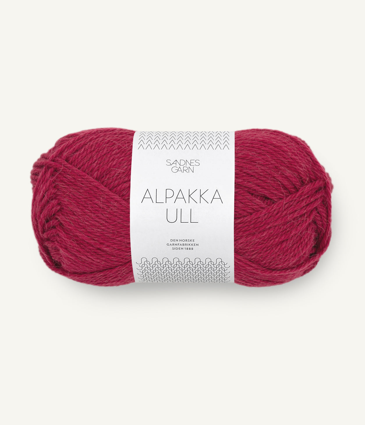 Alpakka Ull - 4255 Rumba Red