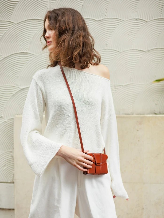 2404 - 8a,b & c - Milly sweater & skirt - Butik Maglia
