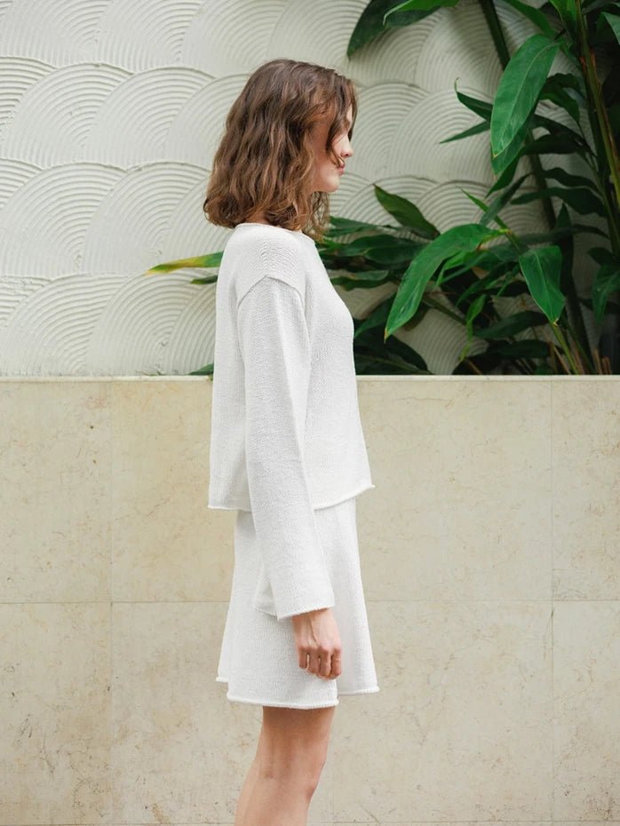 2404 - 8a,b & c - Milly sweater & skirt - Butik Maglia