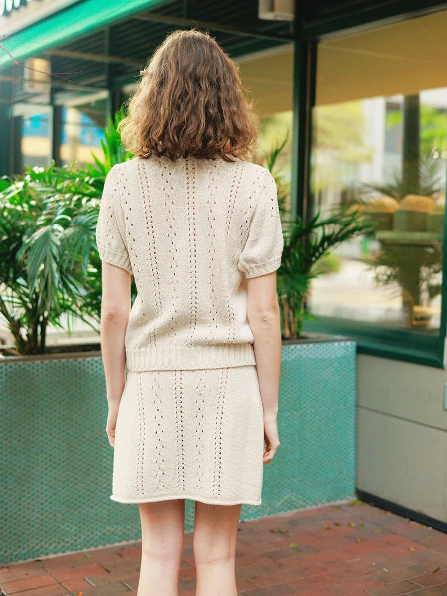 2404 - 9a&b - Cornelia tee & skirt - Butik Maglia