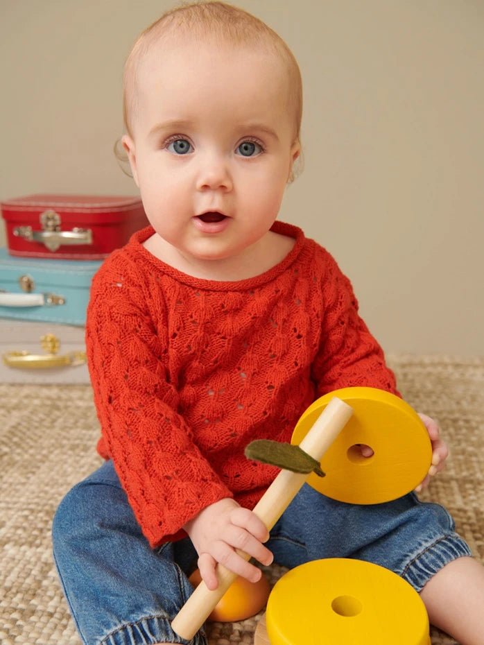 2407 - 4 - Lilja sweater baby - Butik Maglia