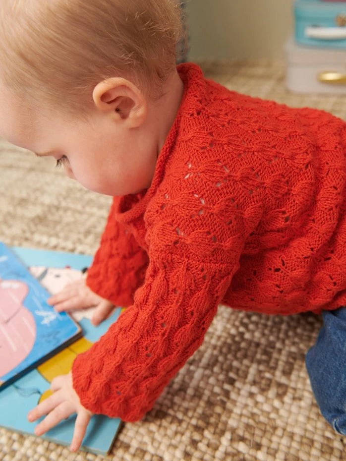 2407 - 4 - Lilja sweater baby - Butik Maglia