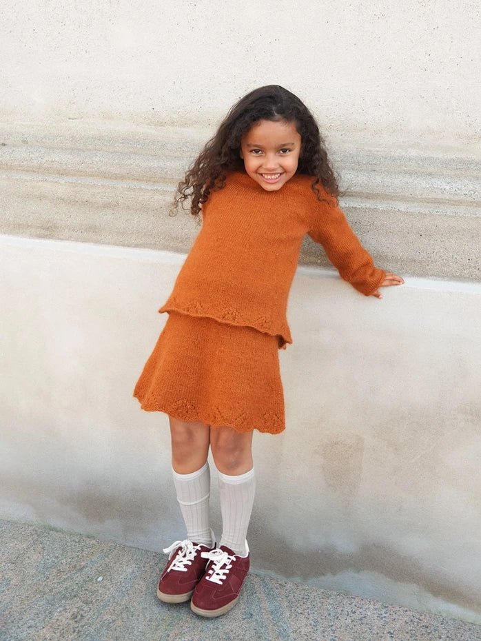 2408 - 7 a&b Augustine Sweater/Skirt Junior - Butik Maglia