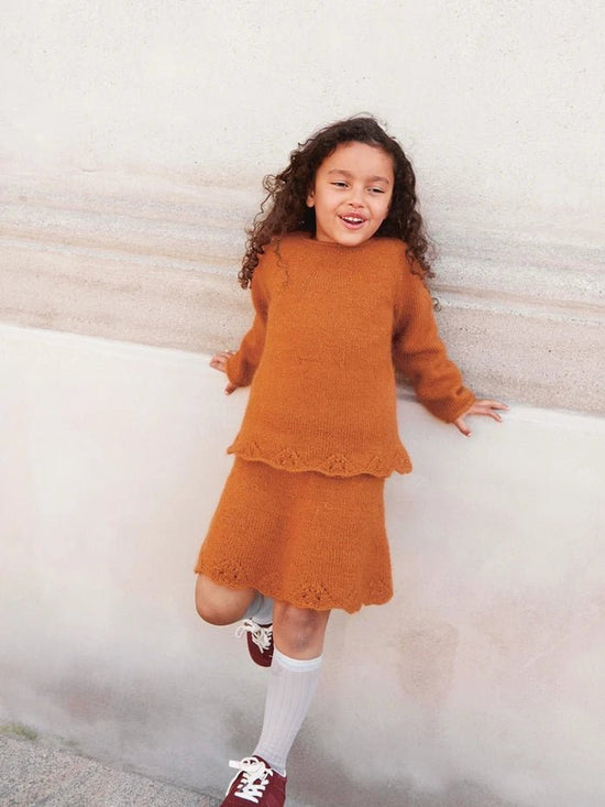 2408 - 7 a&b Augustine Sweater/Skirt Junior - Butik Maglia