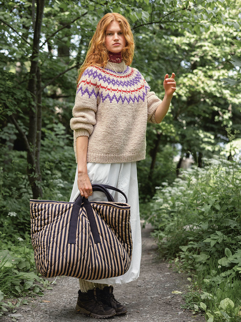 Sandnes 2410-7 Polar Light Damegenser