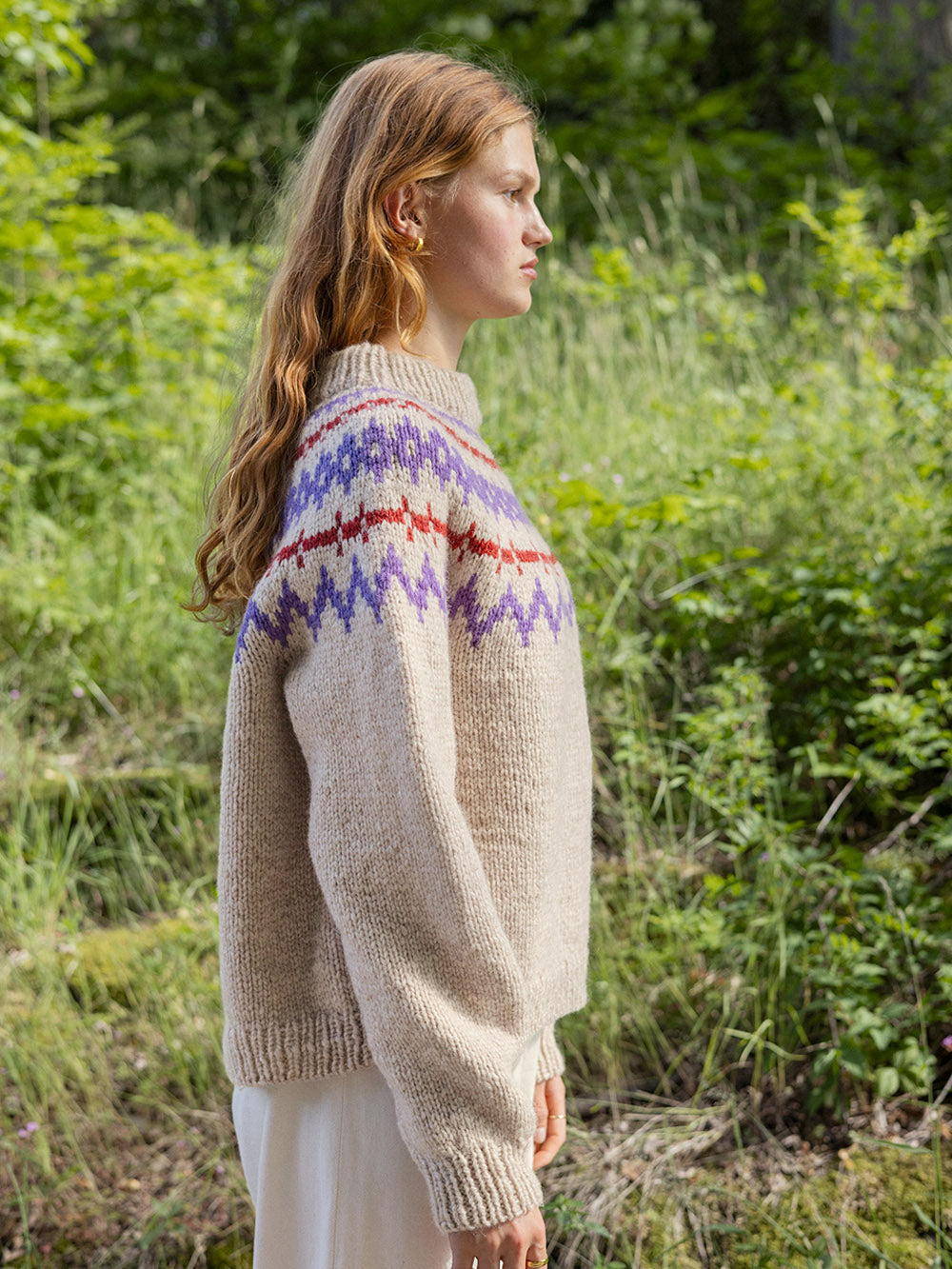 Sandnes 2410-7 Polar Light Damegenser