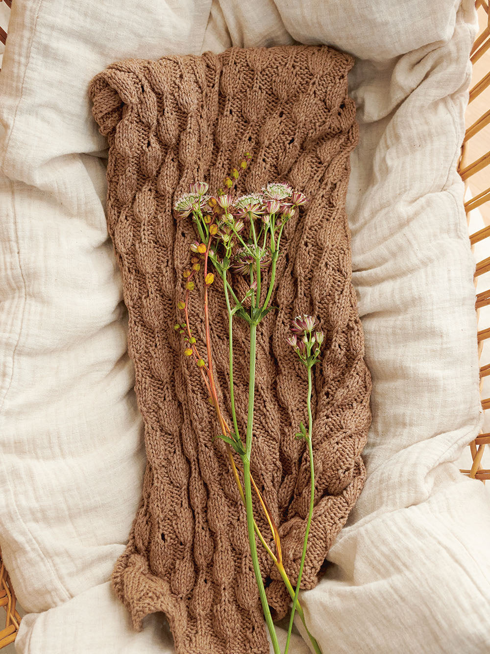 Sandnes 2413-3 Lilja babyfilt