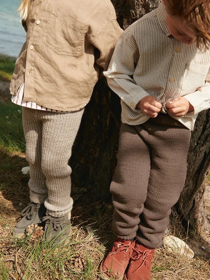 25_03 a&b Strikkebukser - Butik Maglia