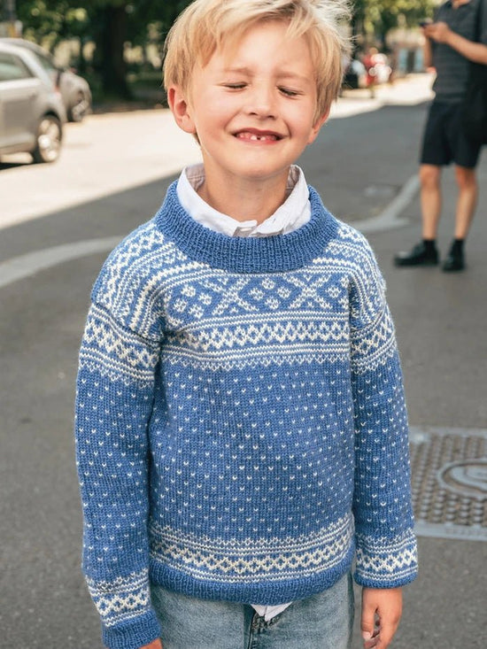 2509 - 4 a&b Setesdal Genser junior - Butik Maglia