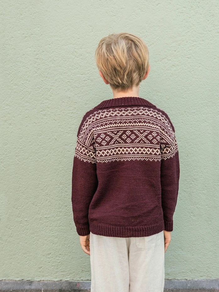 2509 - 4 a&b Setesdal Genser junior - Butik Maglia