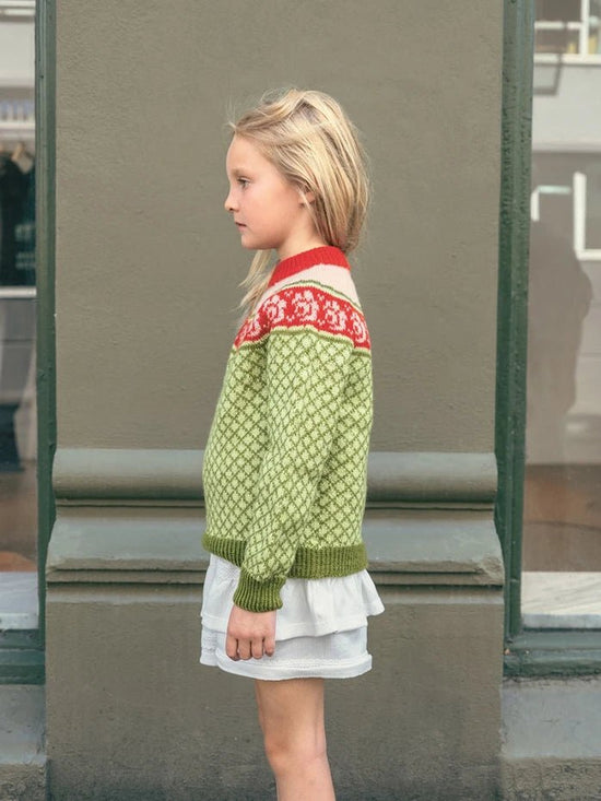 2509 - 5 Blome Genser junior - Butik Maglia