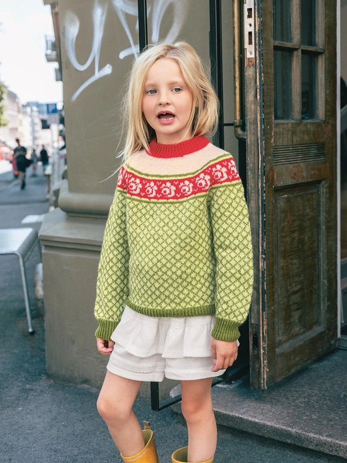 2509 - 5 Blome Genser junior - Butik Maglia