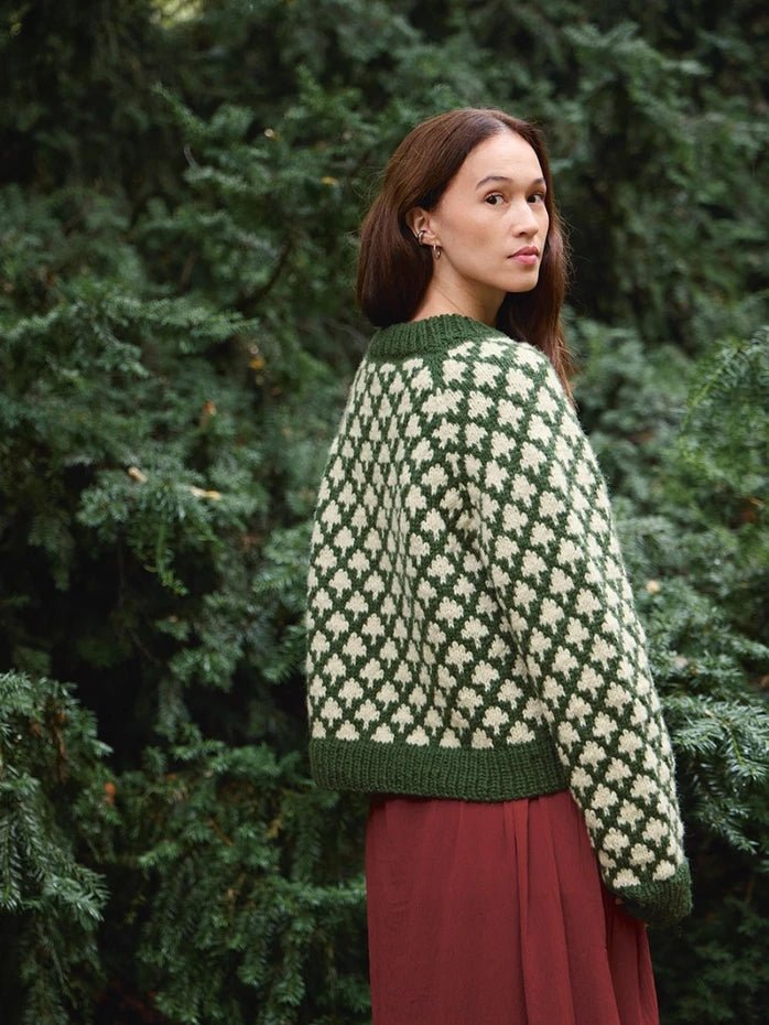 2511 - 2 Christmas Tree Sweater - Butik Maglia